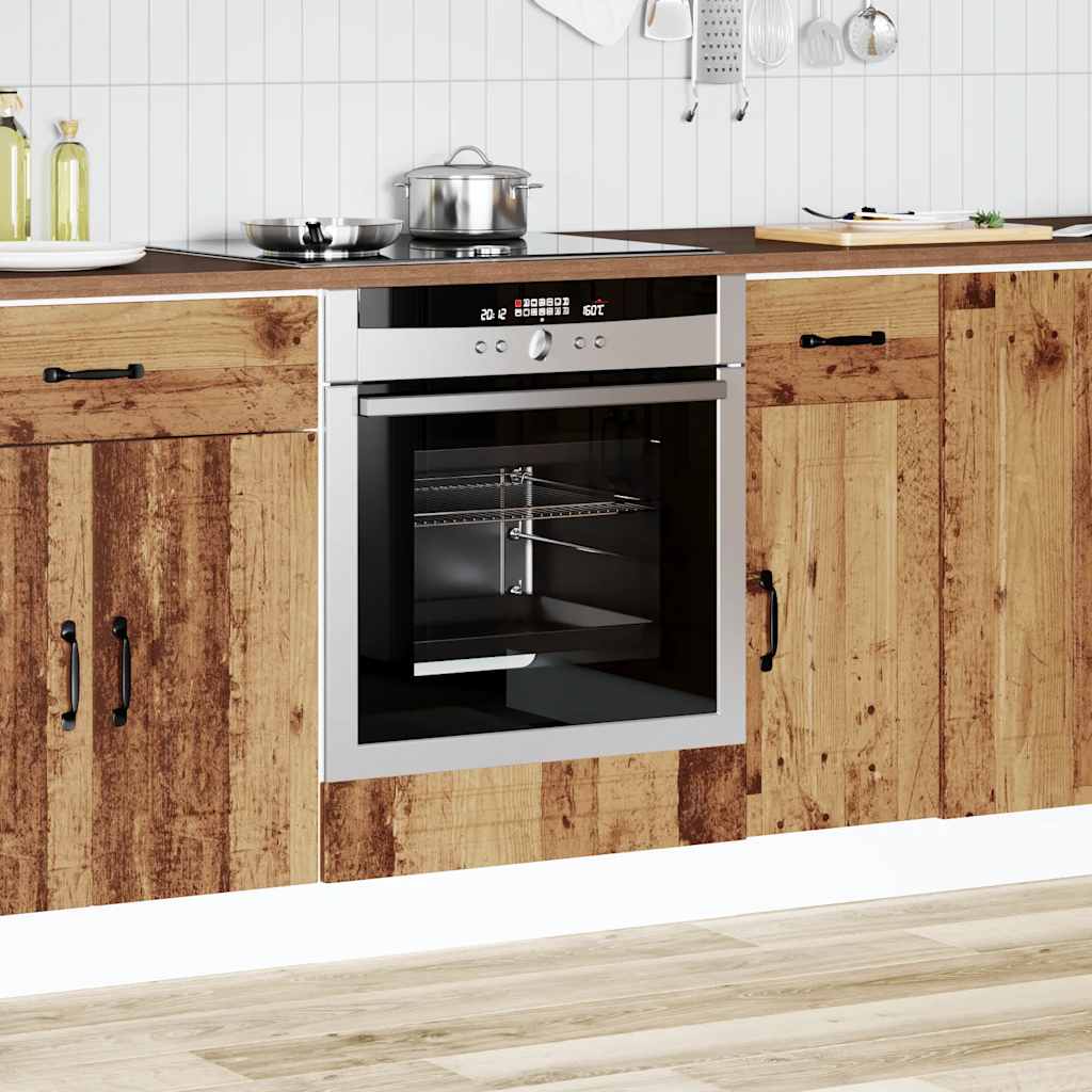 Armadio per Forno Kalmar Legno Vecchio in Legno Multistrato | homemem39