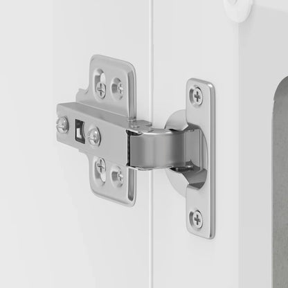 Pensile da Cucina con Porta in Vetro Kalmar Grigio Cemento | homemem39
