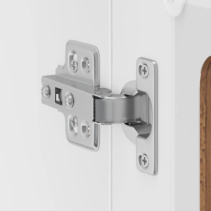 Pensile da Cucina con Porta in Vetro Kalmar Legno Vecchio - homemem39