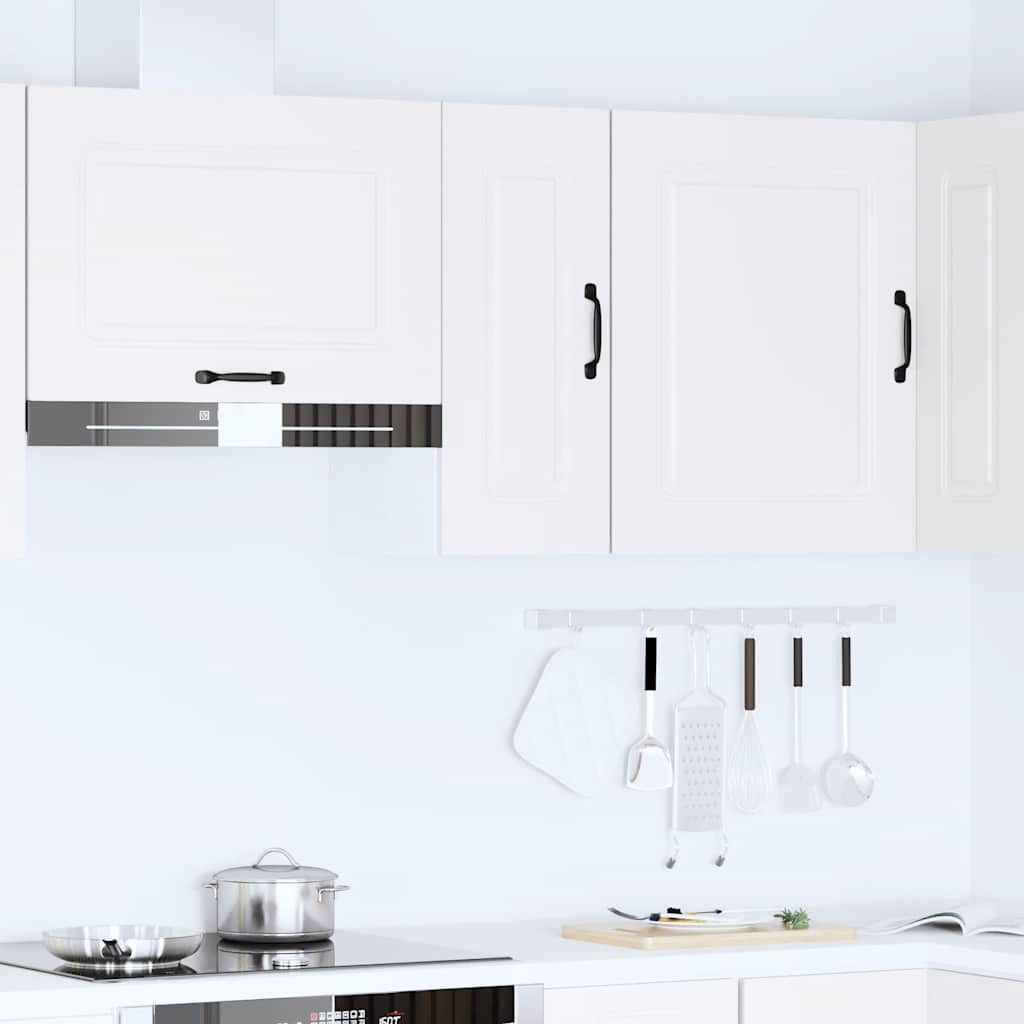 Pensile da Cucina Kalmar Bianco in Legno Multistrato - homemem39