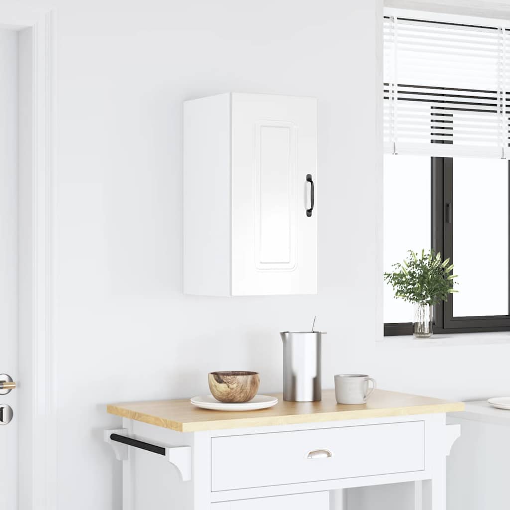 Base da Cucina Kalmar Bianco Lucido in Legno Multistrato | homemem39