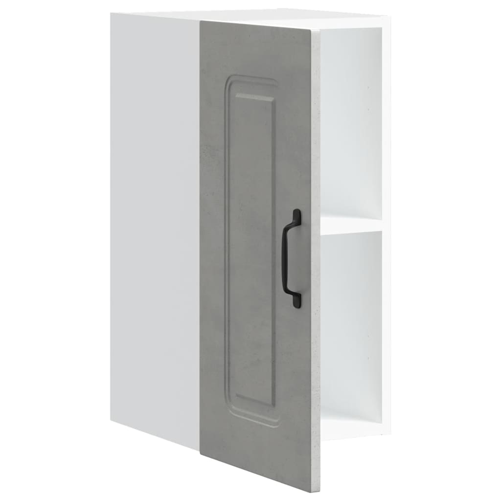 Pensile da Cucina Kalmar Grigio Cemento in Legno Multistrato - homemem39