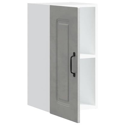 Pensile da Cucina Kalmar Grigio Cemento in Legno Multistrato - homemem39
