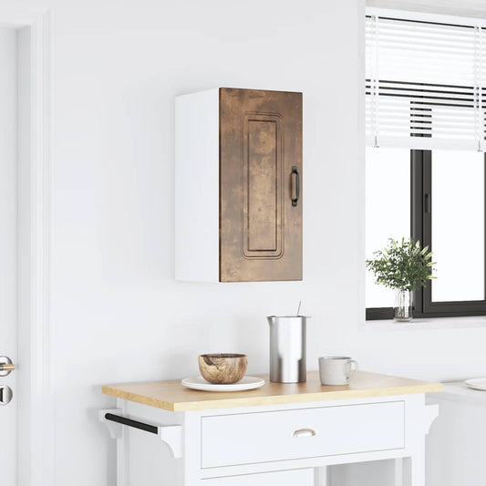 Pensile da Cucina Kalmar Rovere Fumo in Legno Multistrato - homemem39