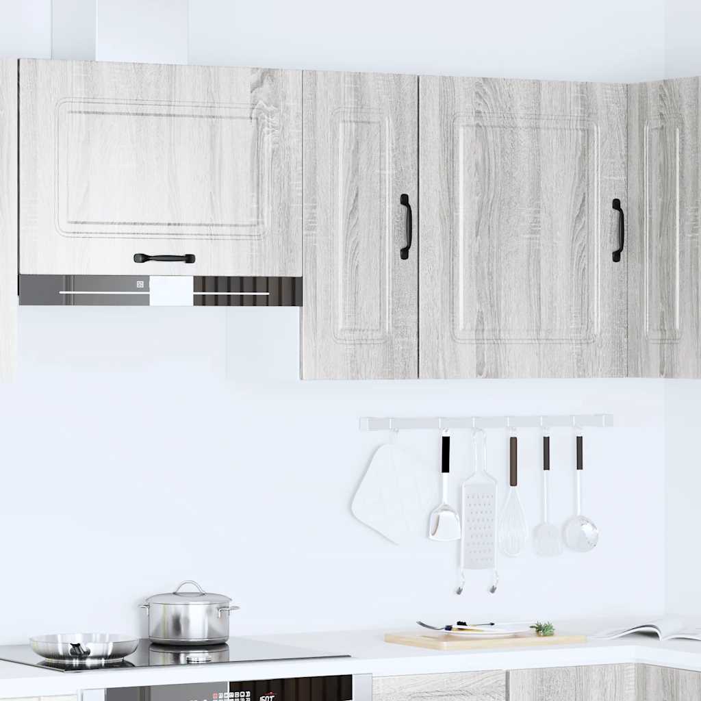 Pensile da Cucina Kalmar Grigio Sonoma in Legno Multistrato | homemem39