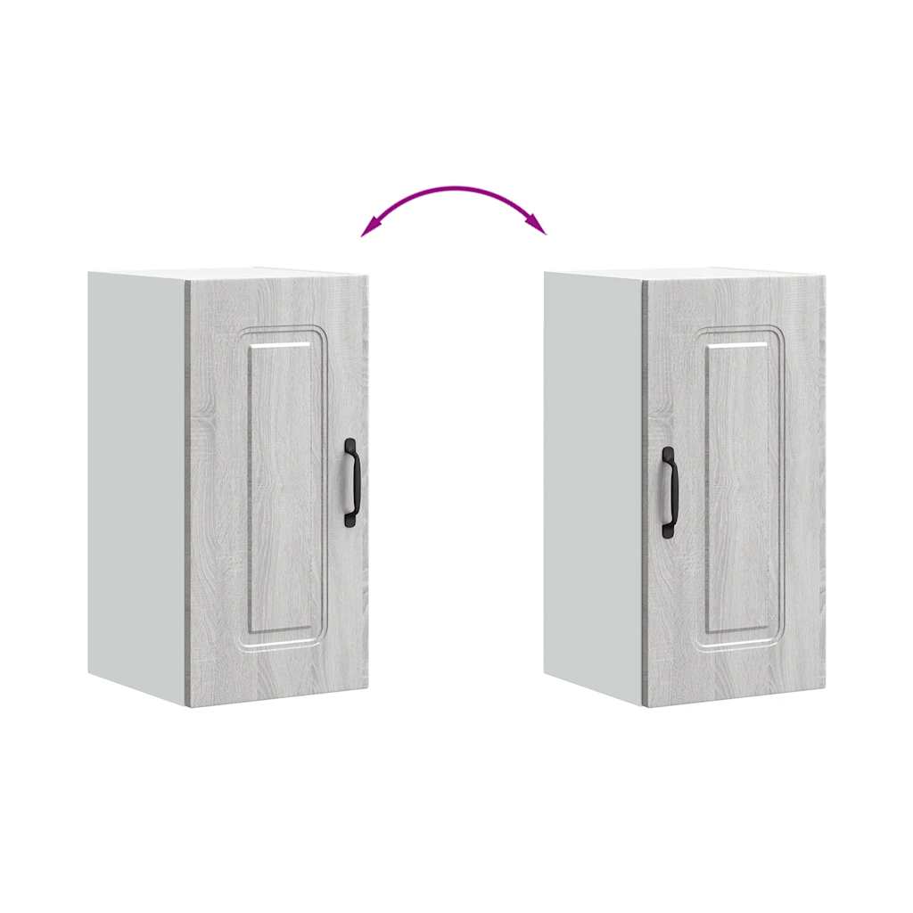 Pensile da Cucina Kalmar Grigio Sonoma in Legno Multistrato | homemem39