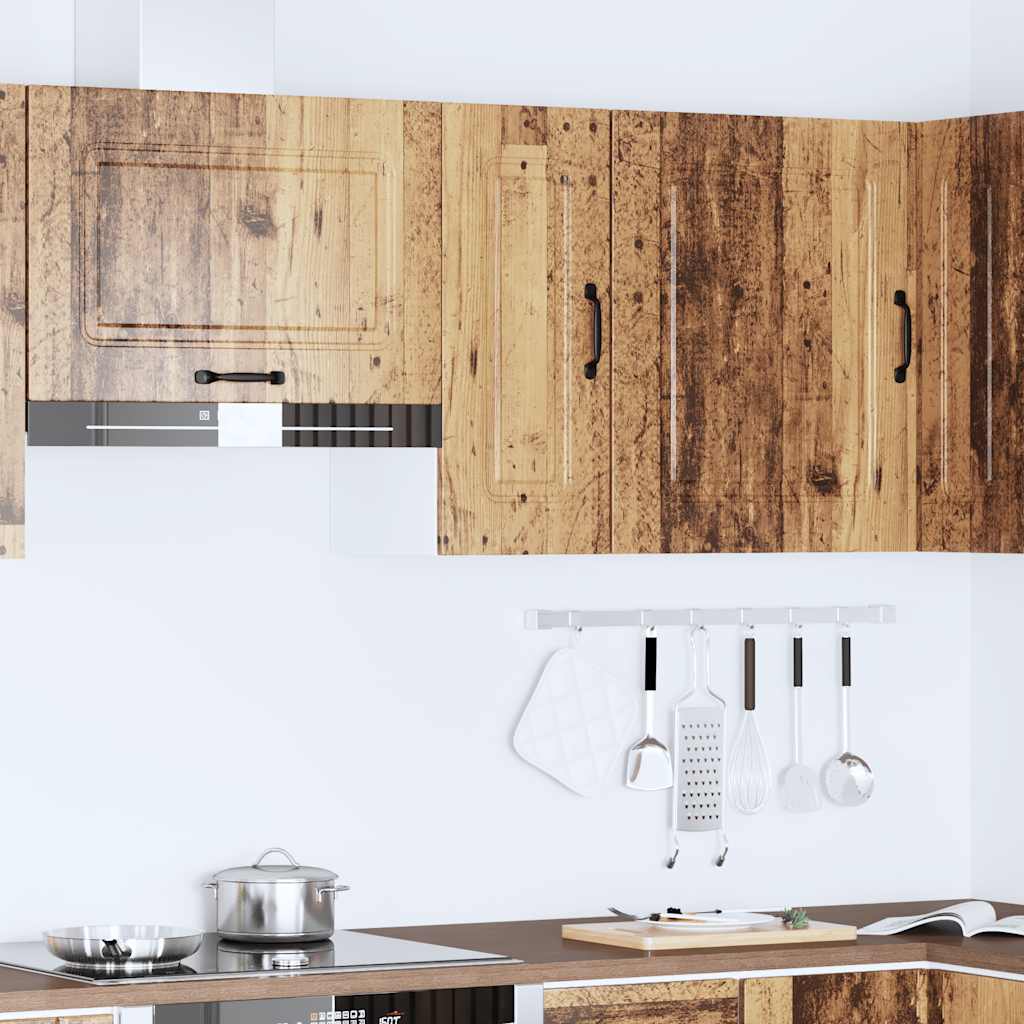 Pensile da Cucina Kalmar Legno Vecchio in Legno Multistrato - homemem39