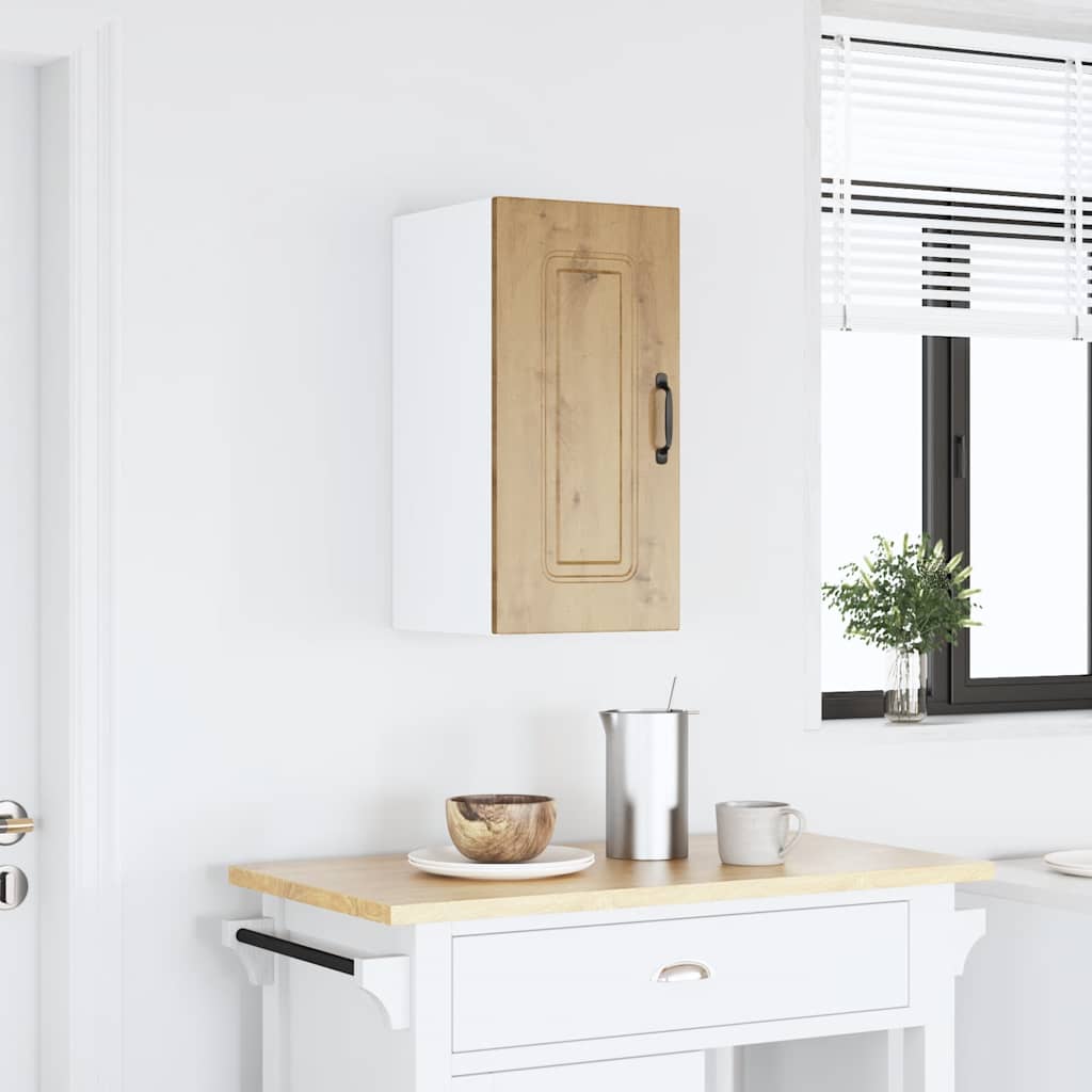 Pensile da Cucina Kalmar Rovere Artigianale Legno Multistrato | homemem39