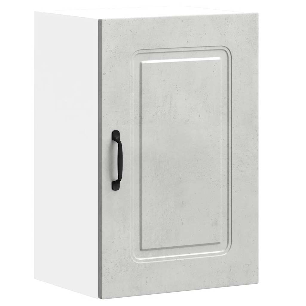 Pensile da Cucina Kalmar Grigio Cemento in Legno Multistrato - homemem39