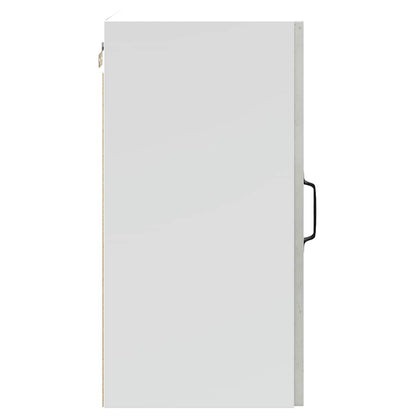 Pensile da Cucina Kalmar Grigio Cemento in Legno Multistrato - homemem39