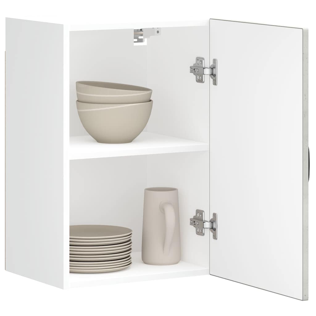 Pensile da Cucina Kalmar Grigio Cemento in Legno Multistrato | homemem39