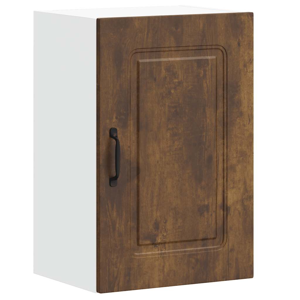 Pensile da Cucina Kalmar Rovere Fumo in Legno Multistrato | homemem39