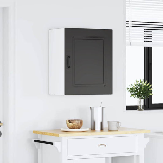 Pensile da cucina Kalmar in Legno Multistrato Nero