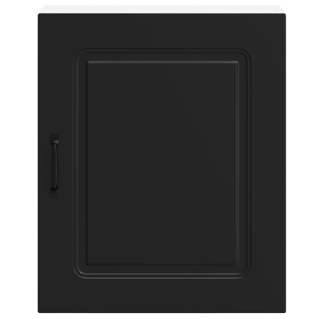 Pensili da cucina 2 pz Kalmar in Legno Multistrato Nero | homemem39