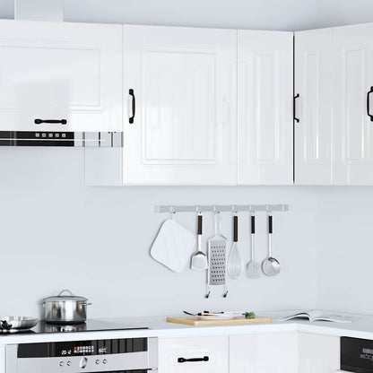 Pensile da cucina Kalmar in Legno Multistrato Bianco Lucido | homemem39