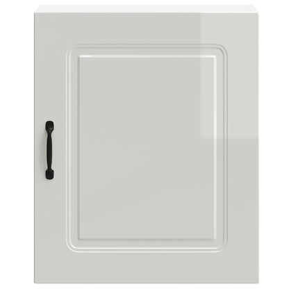 Pensile da cucina Kalmar in Legno Multistrato Bianco Lucido | homemem39