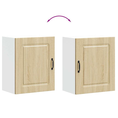 Pensili da cucina 2 pz Kalmar in Legno Multistrato Rovere Sonoma | homemem39