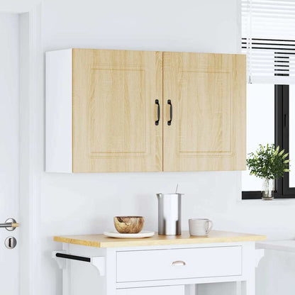 Pensili da cucina 2 pz Kalmar in Legno Multistrato Rovere Sonoma | homemem39