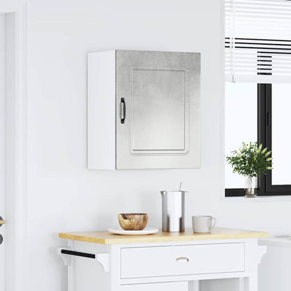 Pensile da cucina Kalmar in Legno Multistrato Grigio cemento | homemem39