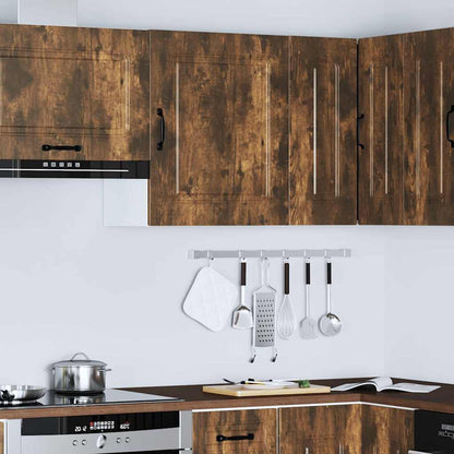 Pensile da cucina Kalmar in Legno Multistrato Rovere Fumo | homemem39
