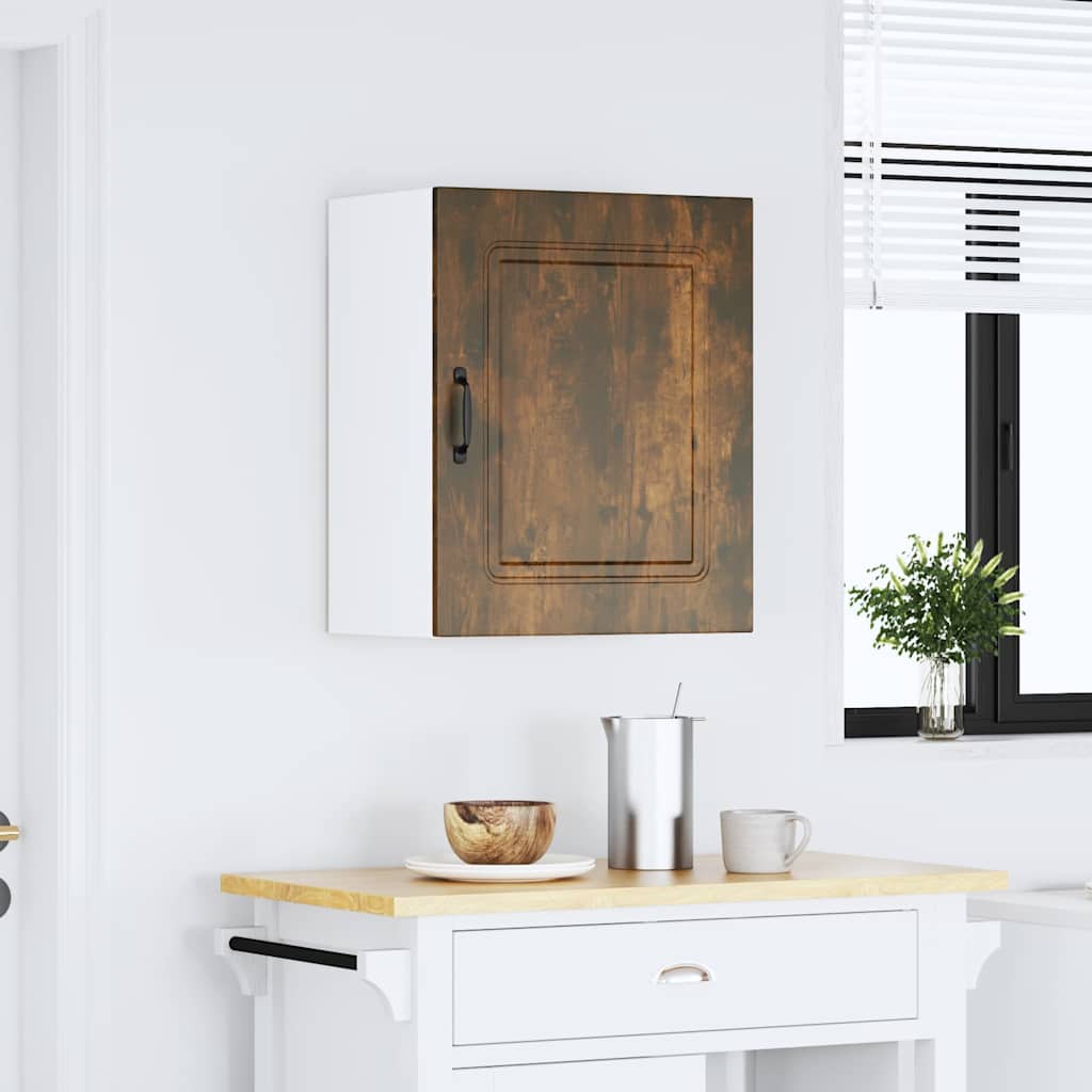 Pensile da cucina Kalmar in Legno Multistrato Rovere Fumo | homemem39