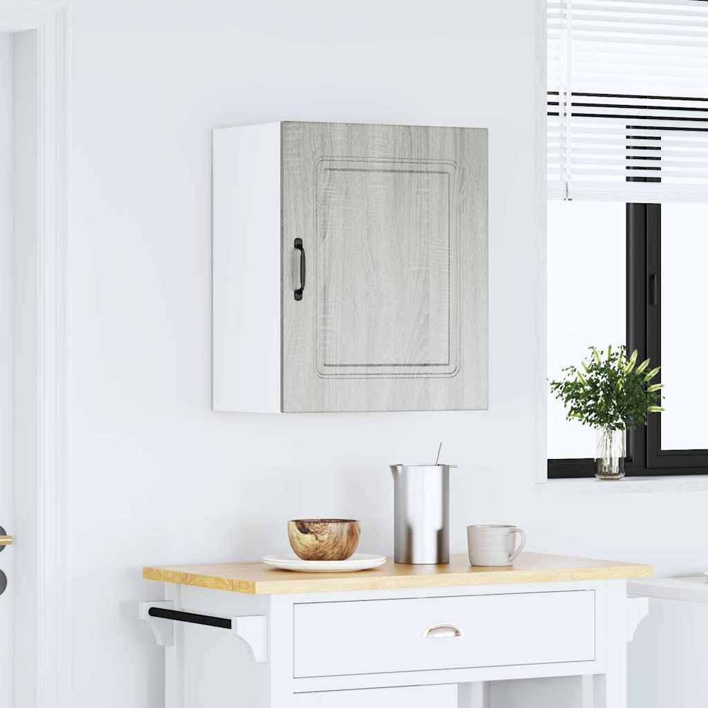 Pensile da cucina Kalmar Grigio Sonoma in Legno Multistrato | homemem39