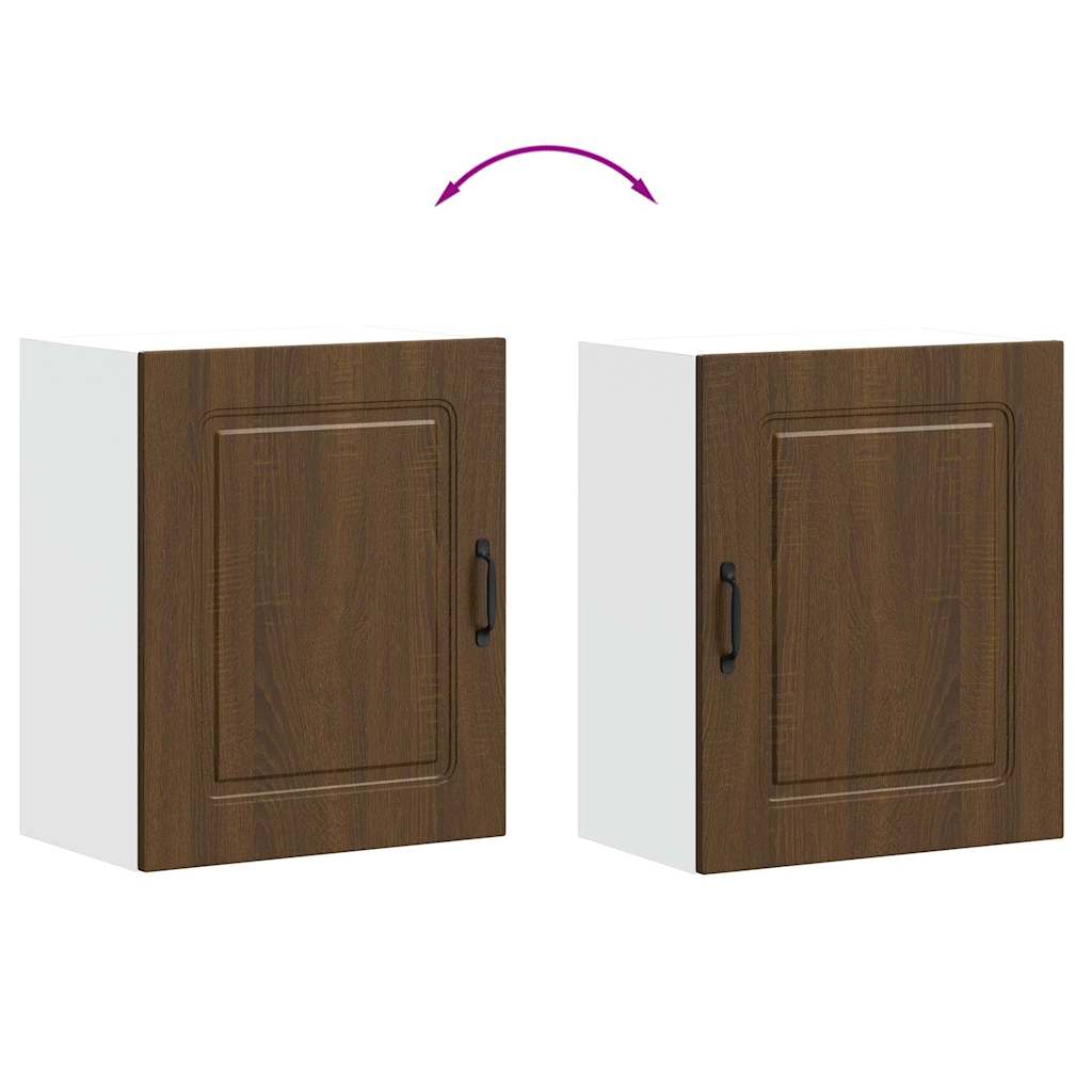 Pensile da cucina Kalmar in Legno Multistrato Rovere Marrone | homemem39