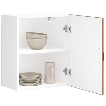 Pensili da cucina 2 pz Kalmar in Legno Multistrato Legno Antico