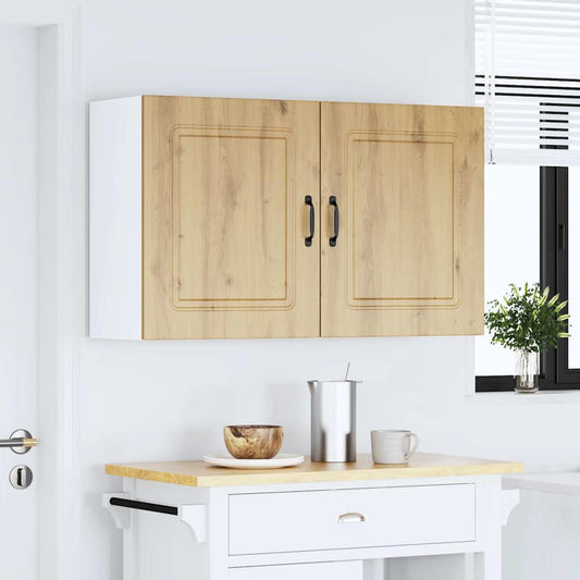 Pensili da cucina 2 pz Kalmar in Legno Multistrato Rovere Artigianale | homemem39