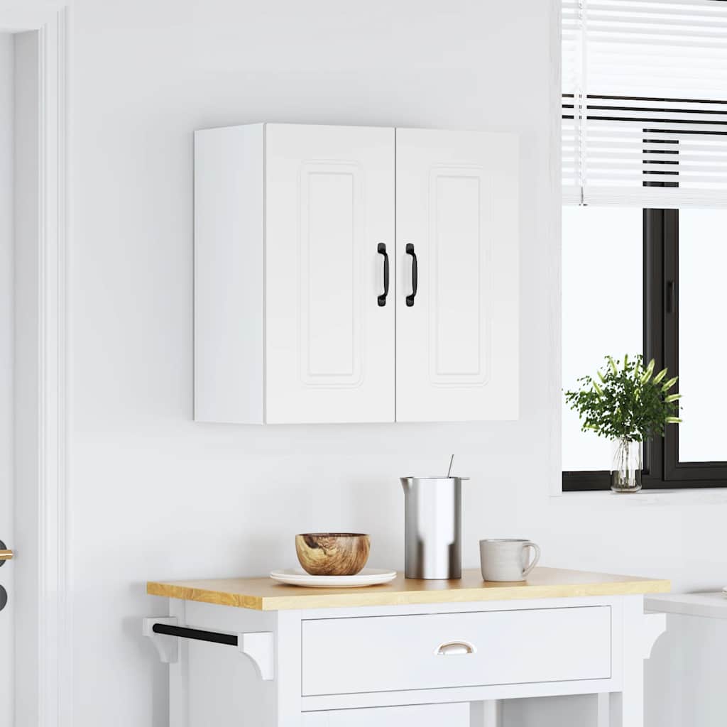 Pensile da Cucina Kalmar Bianco in Legno Multistrato - homemem39