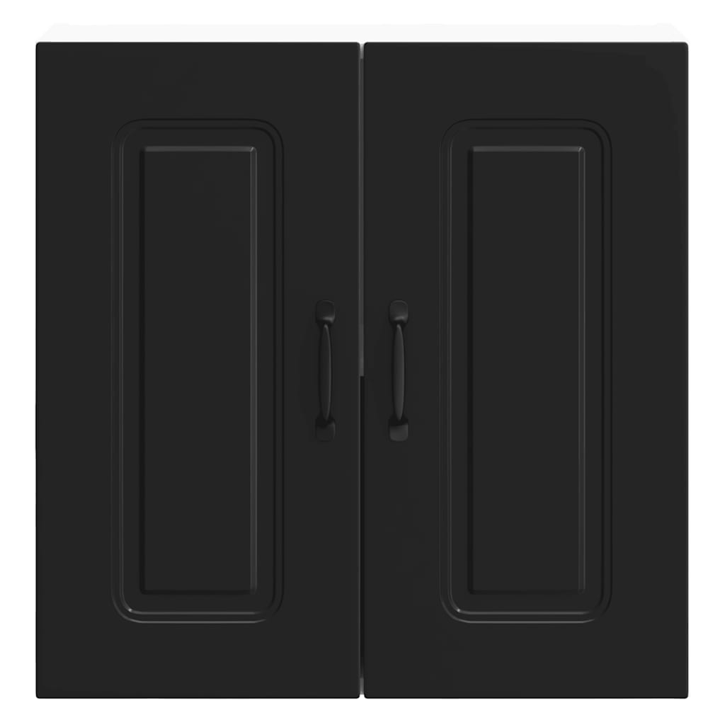 Pensile da Cucina Kalmar Nero in Legno Multistrato | homemem39