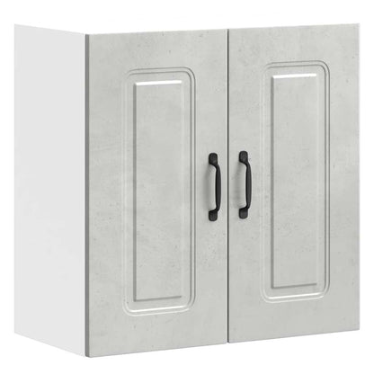 Pensile da Cucina Kalmar Grigio Cemento in Legno Multistrato - homemem39