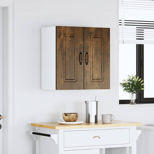 Pensile da Cucina Kalmar Rovere Fumo in Legno Multistrato - homemem39