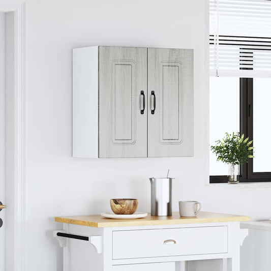 Pensile da Cucina Kalmar Grigio Sonoma in Legno Multistrato - homemem39