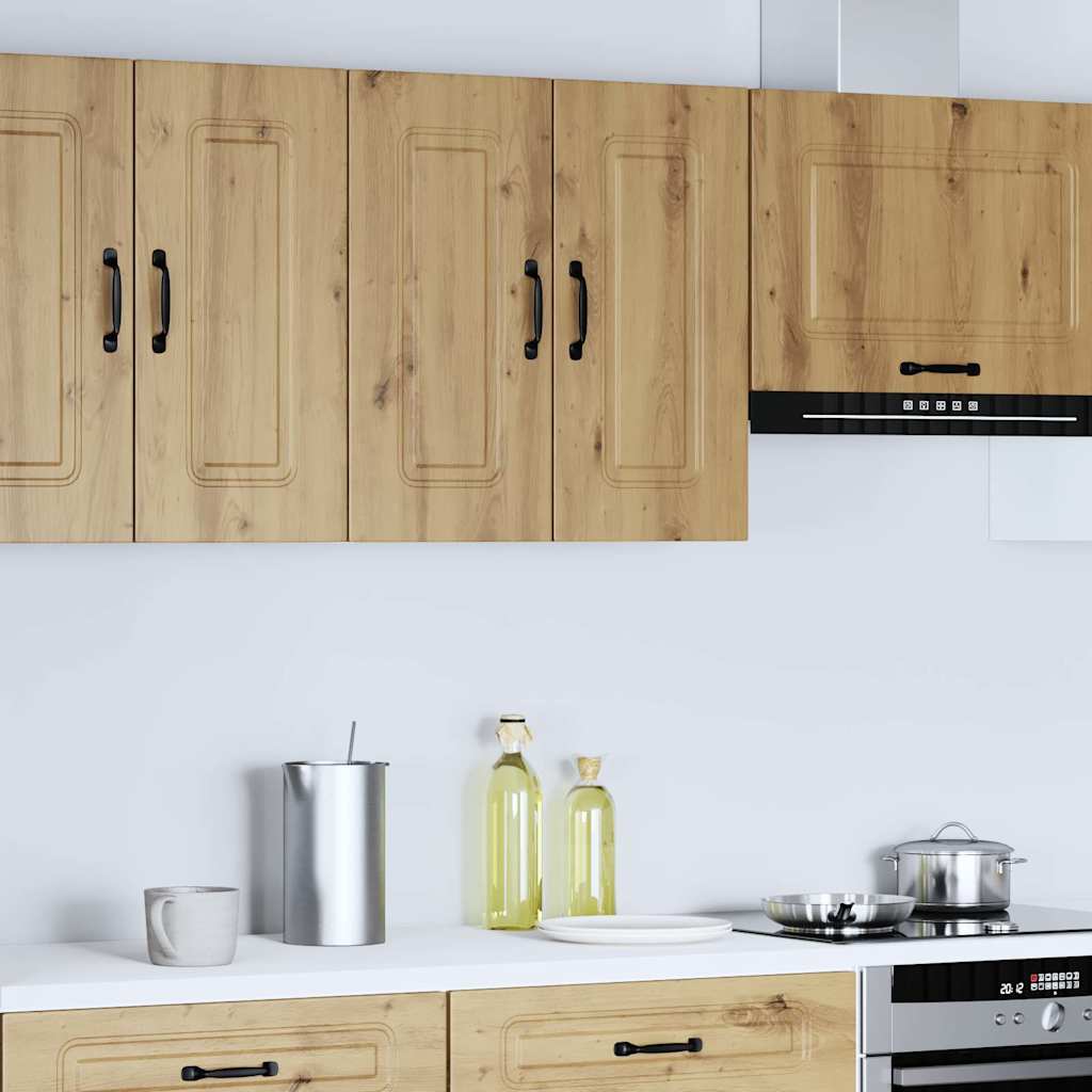 Pensile da Cucina Kalmar Rovere Artigianale Legno Multistrato | homemem39