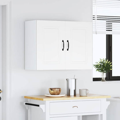 Pensile da Cucina Kalmar Bianco in Legno Multistrato - homemem39