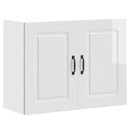 Base da Cucina Kalmar Bianco Lucido in Legno Multistrato | homemem39