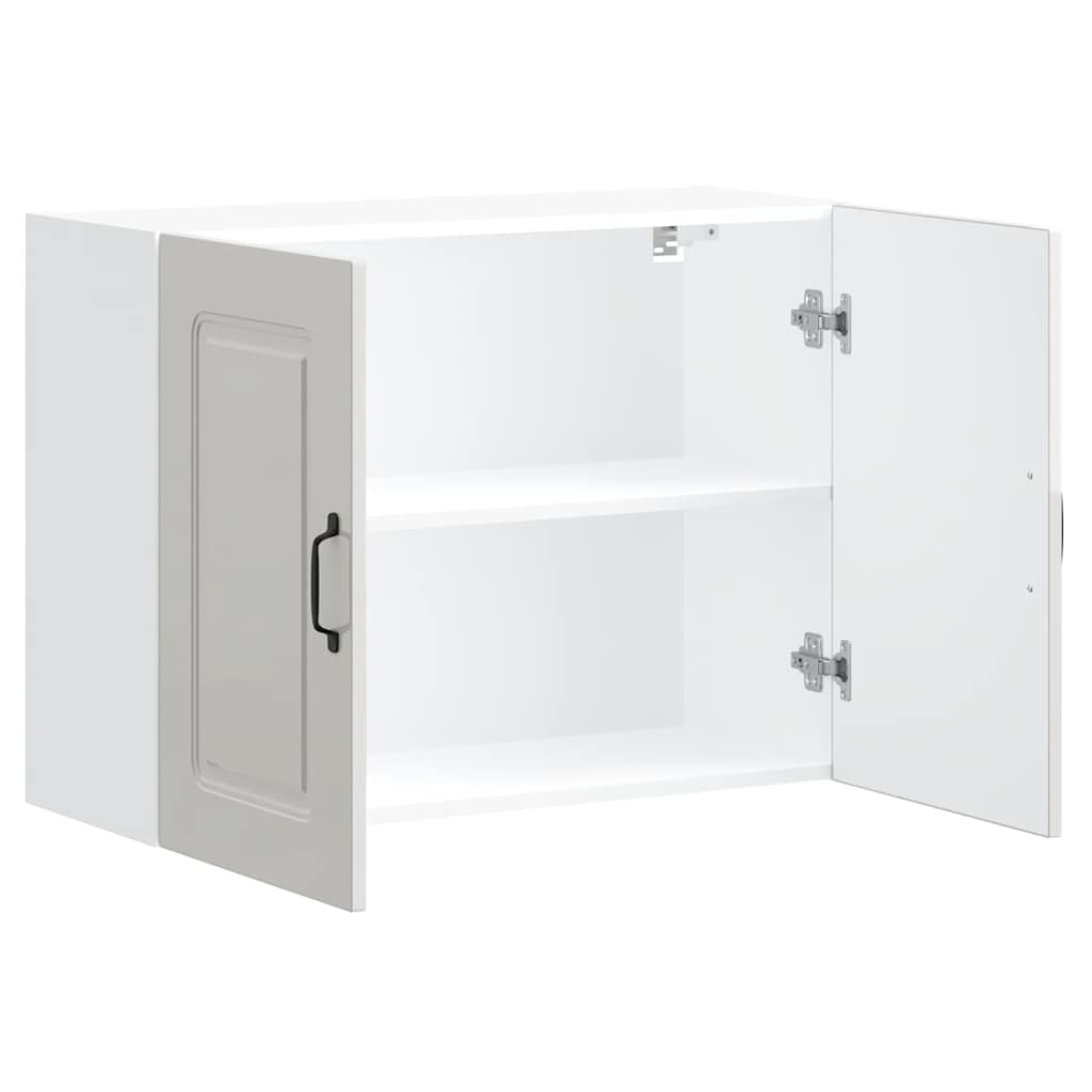 Base da Cucina Kalmar Bianco Lucido in Legno Multistrato - homemem39