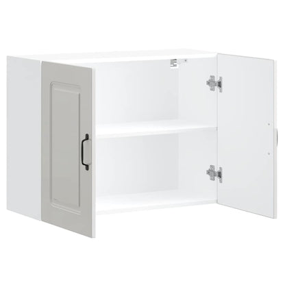 Base da Cucina Kalmar Bianco Lucido in Legno Multistrato - homemem39