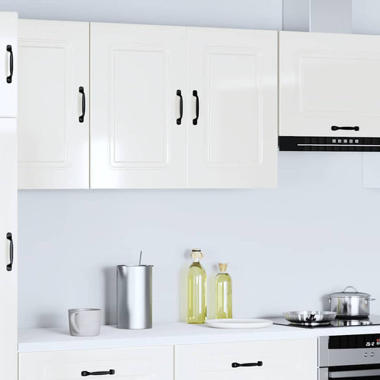 Base da Cucina Kalmar Bianco Lucido in Legno Multistrato - homemem39