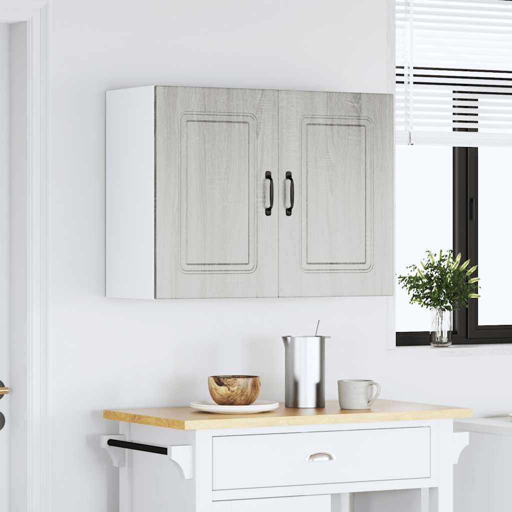 Pensile da Cucina Kalmar Grigio Sonoma in Legno Multistrato - homemem39