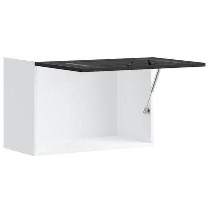 Pensile da Cucina Kalmar Nero in Legno Multistrato | homemem39