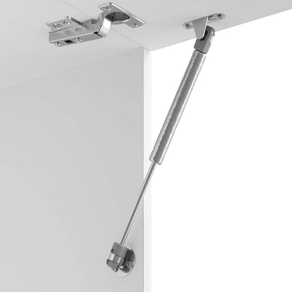 Base da Cucina Kalmar Bianco Lucido in Legno Multistrato | homemem39