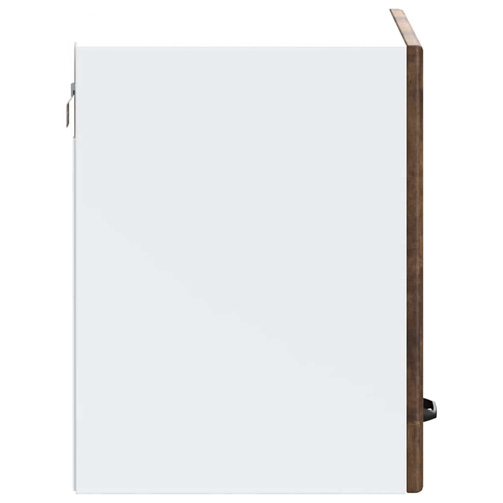 Pensile da Cucina Kalmar Rovere Fumo in Legno Multistrato