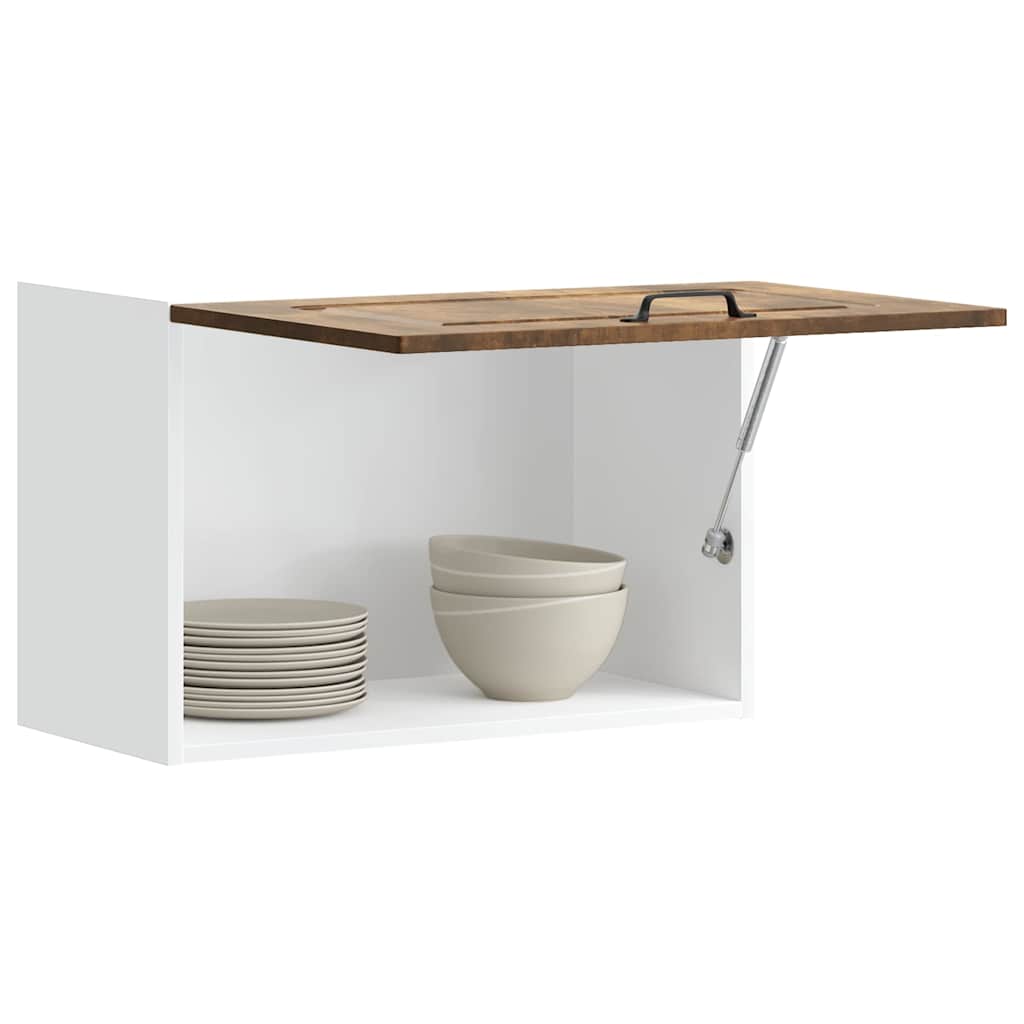 Pensile da Cucina Kalmar Rovere Fumo in Legno Multistrato