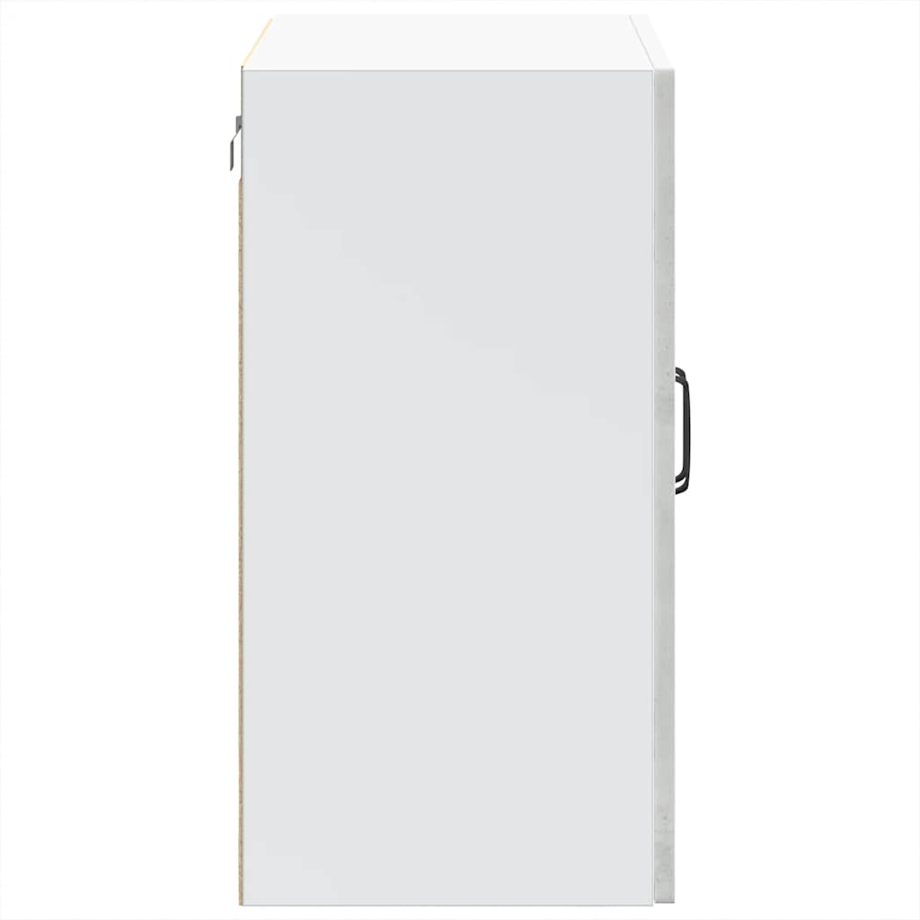 Pensile da Cucina con Porta in Vetro Kalmar Grigio Cemento - homemem39