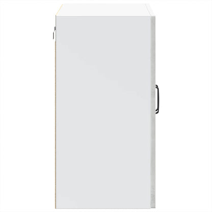 Pensile da Cucina con Porta in Vetro Kalmar Grigio Cemento - homemem39