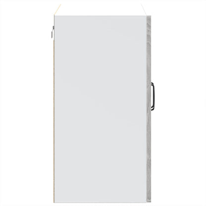 Pensile da Cucina con Porta in Vetro Kalmar Grigio Sonoma - homemem39