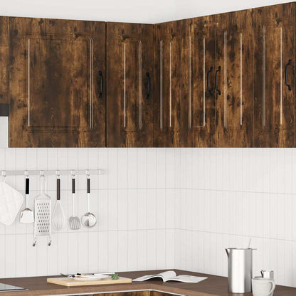 Pensile da Cucina ad Angolo Kalmar Rovere Fumo in Truciolato - homemem39