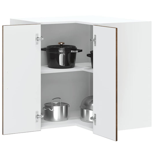 Pensile da Cucina ad Angolo Kalmar Rovere Fumo in Truciolato - homemem39